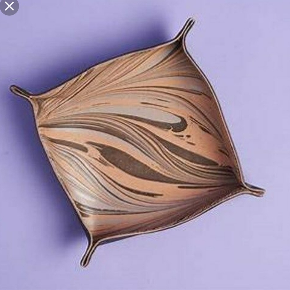 Tribe Alive leather valet tray